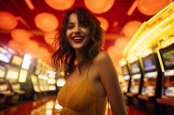 Ilustrasi pemain menikmati platform judi bosslot dengan antarmuka mobile yang mudah
